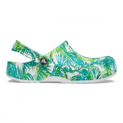 Saboti Crocs Baya Seasonal Printed Clog Alb - White/Tropical foto