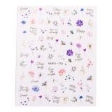 Abtibild Unghii SensoPRO Milano - Happy Blooms