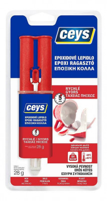 Ceys EPOXICEYS adeziv cu &amp;icirc;ntărire rapidă, flacon cu pulverizator, 28 g foto