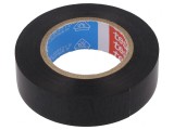 Bandă Electroizolantă Neagră 19mm x 33m, Tesa
