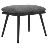 Cumpara ieftin Taburet, gri deschis, 45x29,5x35 cm, material textil