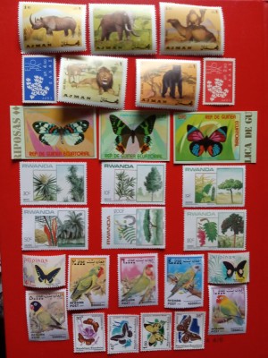 LOT TIMBRE MNH - SERII MICI foto