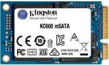 SSD KINGSTON SKC600MS, 512GB, mSATA, S-ATA 3, 3D TLC Nand, R/W: 550/520 MB/s, &quot;SKC600MS/512G&quot;