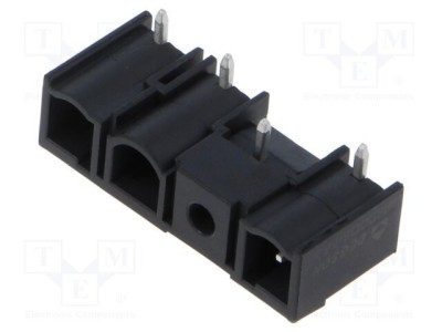 Regletă de conexiuni deconectabilă 7,62mm 3 piste neagră DEGSON ELECTRONICS foto