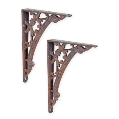 Set doua console din fonta antik brown JP-66 foto