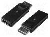 Cablu {{Tip cablu de conectare}}, DisplayPort mufa, HDMI soclu, {{Lungime cablu}}, {{Culoare izola&#355;ie}}, ASSMANN - AK-340602-000-S