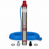 Cumpara ieftin Pompa submersibila de mare adancime 3SDM2/10 &ndash; 1500W, refulare 250m, debit 12 mc/h, 8 turbine, cablu 20m &ndash; Campion &ndash; CMP1828