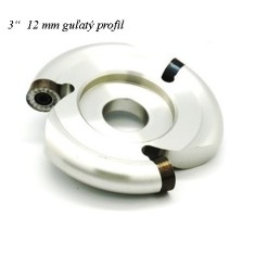 MANPA freza 70mm 3 dinti formă rotundă 12mm Manpa