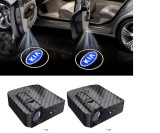 Proiectoare Logo LED Auto KIA, Holograme Uși, 2 Buc, Baterii Neincluse, Universal, Lumini Acces, Tuning Auto