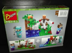 Set tip Lego , MineCraft 75 piese foto