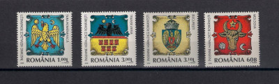 ROMANIA 2008 - INSEMNE HERALDICE ROMANESTI, MNH - LP 1816 foto