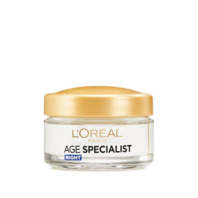 Crema Antirid de Noapte L&amp;#039;Oreal Paris Age Specialist 45+, 50 ml, Crema L&amp;#039;Oreal Paris Antirid, Crema Fata Antirid, Crema Ten Antirid, Crema Anti Imbatr foto