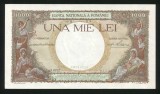 ROMANIA 1000 Lei 1938 aUNC - Bancnota Veche, Urme Manipulare Minore