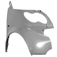 Aripa fata Smart Fortwo / City Coupe/Cabrio 1998-2006, parte montare dreapta, cu gaura semnalizator, 509502-1, Aftermarket foto