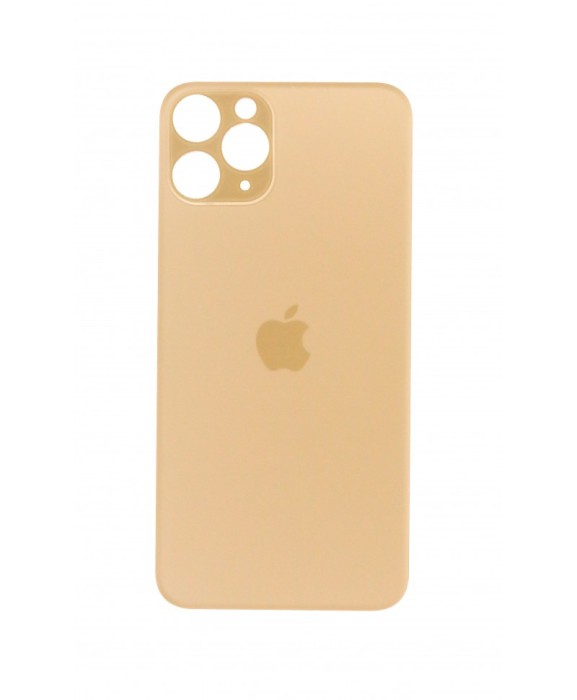 Capac Baterie Apple iPhone 11 Pro Max Gold, cu gaura pentru camera mare