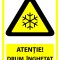 Semn pentru drum inghetat