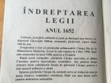 INDREPTAREA LEGII/PRAVILA LUI MATEI BASARAB 1652-DUPA UN MANUSCRIS AL PR. CLEOPA