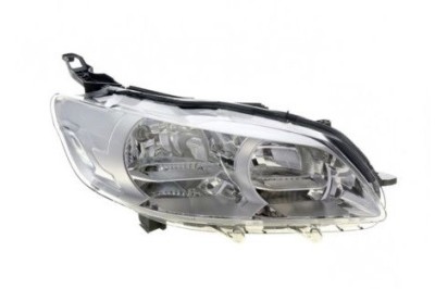 Far Peugeot 301, 01.2013-, Electric, tip bec H1+H7, omologare ECE, fara motoras, cu lumini de zi, 9675138980, Dreapta, marca Depo foto