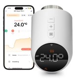 Termostat calorifer Wi-Fi Beok TRV-705WF cu display OLED și aplicația Tuya