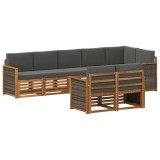 vidaXL Seturi de canapele Lemn Solid de Acacia 3384498