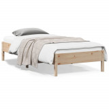 VidaXL Cadru de pat, 90x200 cm, lemn masiv de pin