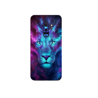 Set Folii Skin Acoperire 360 Compatibile cu Samsung Galaxy S9 Plus (SET 2) - Wraps Skin Printing Avatar Leon foto