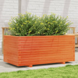Jardiniera gradina, maro ceruit, 110x60x49,5 cm, lemn masiv pin GartenMobel Dekor, vidaXL