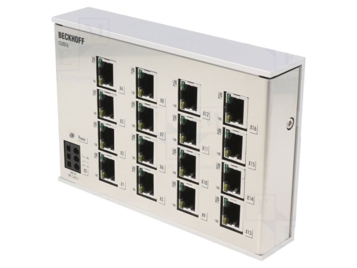 Switch Ethernet 16 Porturi 24V DC