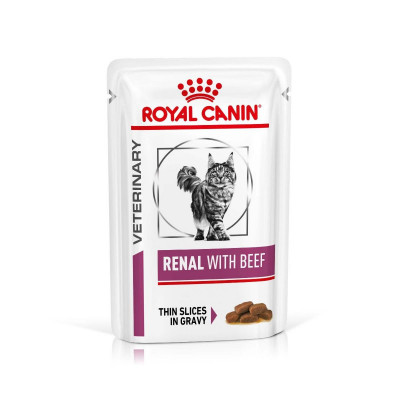 Royal Canin VHN Cat Renal Beef 12x85 g foto