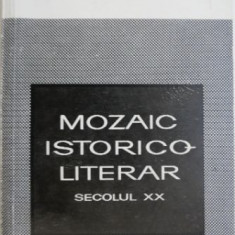 Mozaic istorico-literar. Secolul XX – Dinu Pillat