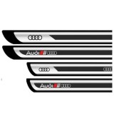 Set 4 stickere protectie praguri pentru Audi, Creative Rey&reg;