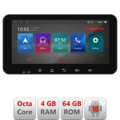 Navigatie Suzuki Splash Opel Agila 2008-2014 Android radio gps internet Octa Core 4+64 LTE ecran de 10.33&#039; wide kit-splash-+EDT-E511-pro v1 CarStore T