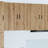 vidaXL Dulap suspendat de bucătărie Stejar Artizanal 40 x 31 x 80 cm 885034