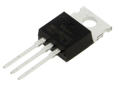 Tranzistor N-MOSFET unipolar TO220-3 - 100V 30A foto