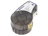 Banda BRADY Vinil Galbena 9.5mm x 6.4m Text Negru Cu termotransfer