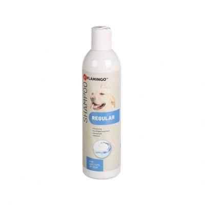 SAMPON PENTRU CAINI FLAMINGO CU TOATE TIPURILE DE BLANA 300ML foto