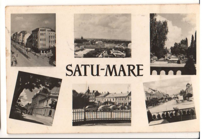 CPIB 17333 CARTE POSTALA - SATU MARE, RPR