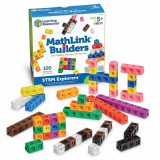 Set MathLink&reg; - Constructii 3D PlayLearn Toys, Learning Resources