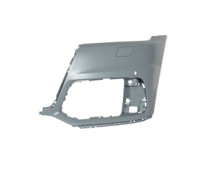 Flasc bara fata Audi Q5 (FY), 09.2016-10.2020 model : Q5, SQ5, partea stanga, cu gauri senzori parcare, cu gauri spalator; grunduit, de vopsit,