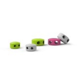 Sigilii Eco Plumb RoHS 9mm, Set 100 Bucăți - Sigilii Plastic Ecologice pentru Sigilat cu Clește și Fir Metalic