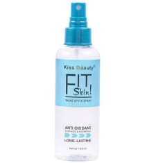 Spray Fixare Machiaj, Rezistent 24H, Kiss Beauty, Fit Skin, Anti-Oxidant, 150 ml foto