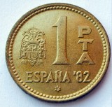 SPANIA 1 PESETA 1980 CAMPIONATUL MONDIAL DE FOTBAL &#039;82 NR. 2 **, Europa