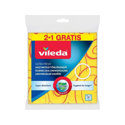 Lavete Vileda 25357,universale,cu ioni de argint,39x36cm,set 3 bucati foto