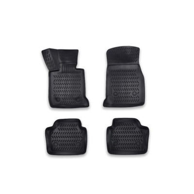 Covoare cauciuc tavita compatibile BMW Seria 3 F30/F31 2011-2019 Cod: A80-X107v2 foto