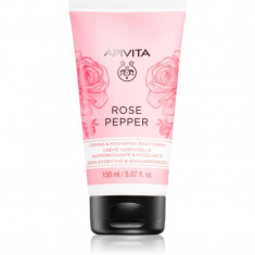Apivita Rose Pepper Firming Body Cream Cremă modelatoare pentru corp 150 ml