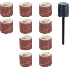 Set ax si 10 tamburi din corindon pentru slefuire, 10mm, GR150, Proxxon 28980 foto