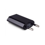 Alim USB A x1 retea 1A negru
