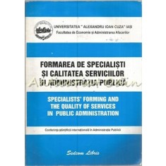 Formarea De Specialisti Si Calitatea Serviciilor In Administratia Publica II