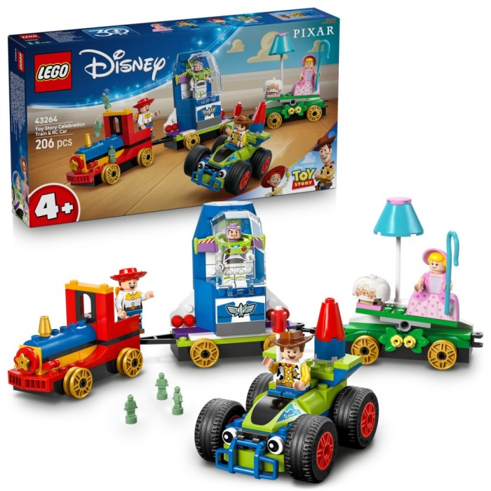 LEGO Tren aniversar şi maşina RC din Toy Story Quality Brand