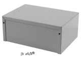 Carcasă universală aluminiu gri 127x178x76mm